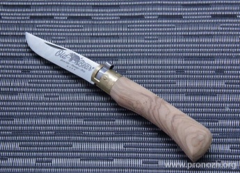 Складной нож Antonini Knives  Old Bear Olive XL, Satin Finish, Olive Wood Handle