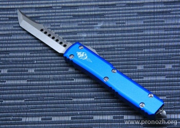      Microtech Ultratech Hellhound Signature Series, Blue Bronzed Standard