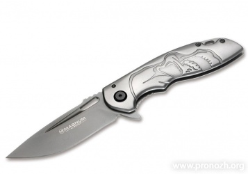   Boker - Magnum Massive Half Skull Flipper