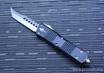      Microtech Combat Troodon Hellhound, Signature Series, Stonewash Standard