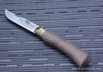 Складной нож Antonini Knives  Old Bear Walnut XL, Satin Finish, Walnut Wood Handle