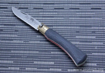 Складной нож Antonini Knives  Old Bear Laminate M, Satin Finish, Black Handle