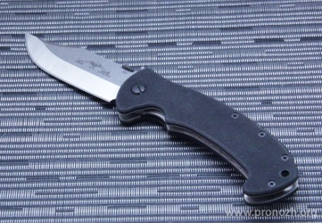   Emerson CQC-13 (Close Quarters Combat - Model 13), Satin Finish Blade, Black G-10 Handle