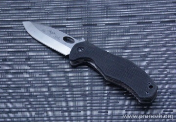   Emerson CQC-10 (Close Quarters Combat - Model 10), Satin Finish Blade, Black G-10 Handle