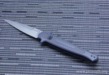    Kershaw Launch, Crucible CPM 154 Steel, Stonewash Blade