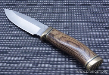    Buck Vanguard, 420HC Steel, Satin Finish Blade, Walnut Dymondwood Handle