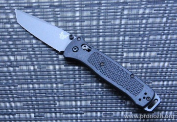   Benchmade  Bailout, Crucible CPM 3V Steel, Ceracote Coated Blade, Black Grivory Handle