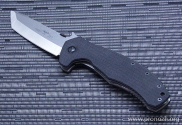   Emerson Super Roadhouse, Satin Finish Blade, Black G-10 Handle