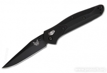   Benchmade 943 Osborne, Crucible CPM S30V Steel, BK1 Coated Blade, Black Aluminium Handle