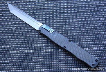      Heretic Knives Cleric II T/E, Carbon Fiber Top Cover And Inlay, Stonewashed