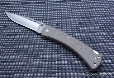   Buck Folding Hunter Slim Pro, Crucible CPM S30V Steel, Satin Finish Blade, Canvas-Micarta Handle