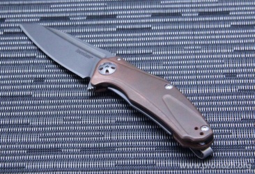   Kershaw Natrix Mini, D2 Tool Steel, Stonewashed Blade, Raw Cooper Handle