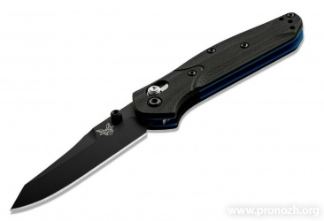   Benchmade 945 Mini Osborne, Crucible CPM S30V Steel, Ceracote  Coated Blade, Black Aluminium Handle