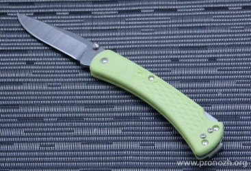   Buck Folding Hunter Slim Select, 420HC Steel, Stonewash Blade, Green GRN Handle