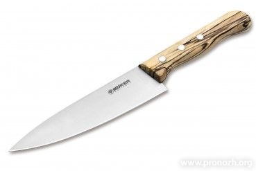 Поварской кухонный шеф-нож Boker - Manufaktur Solingen Tenera Chef's Knife Medium Ice Beech