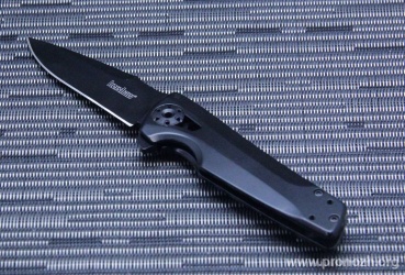   Kershaw Flythrough, 8Cr13MoV Steel, Black Oxide Blade