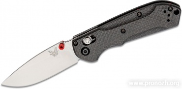   Benchmade Mini  Freek, Crucible CPM S90V Steel, Satin Finish Blade, Carbon Fiber Handle