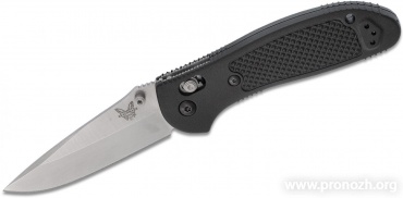   Benchmade Griptilian 551, Crucible CPM S30V Steel, Satin Finish Blade, Black Noryl GTX Handle