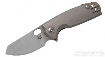   Fox Knives Baby Core, Acid Stonewash Blade, Titanium Handle