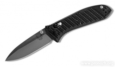   Benchmade Presidio, Crucible CPM S30V Steel, Satin Finish Blade, Black CF-Elite Handle