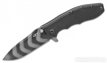   Zero Tolerance ZT0562, Tiger Stripe Coated Blade, Black G-10 Handle