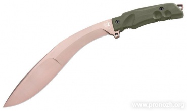  Fox Knives Extreme Tactical Kukri, Bronze Blade