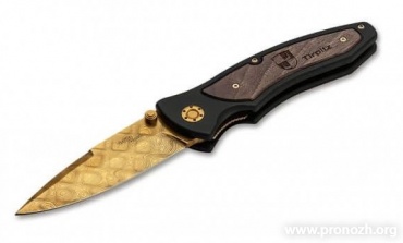   Boker - Manufaktur Solingen Tirpitz Damascus Gold