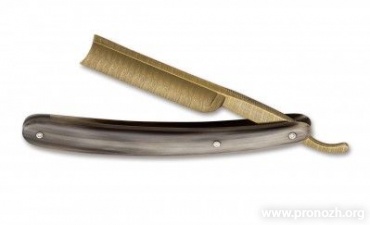   Boker Manufaktur Solingen Damascus Gold Horn