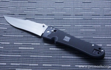   SOG Spec-Elite II, Bead Blasted Blade, VG-10 Steel, Black GRN Handle