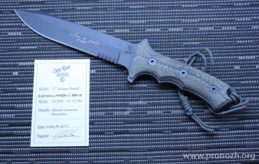  Chris Reeve Green Beret 7" Signature Series Limited Edition 2014