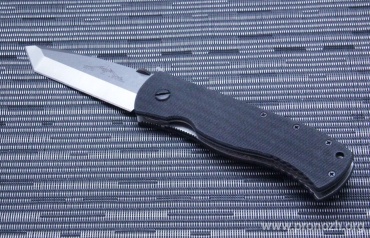   Emerson  CQC-7 (Close Quarters Combat - Model 7), Satin Finish Blade, Black G-10 Handle