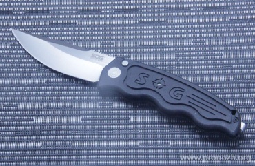    SOG SOG-TAC ST-01, Satin Finish Blade, Aus-8 Steel, Black Hard-anodized Aluminum Handle