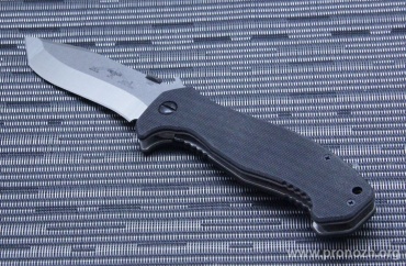   Emerson  CQC-15 (Close Quarters Combat - Model 15), Satin Finish Blade, Black G-10 Handle