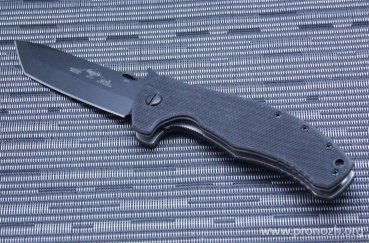   Emerson  Roadhouse, DLC Coated Blade, Black G-10 Handle