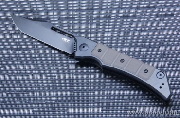   Zero Tolerance ZT0223, DLC Coated Blade, Titanium / G-10 Handle