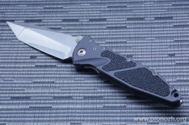 C  Microtech Socom Elite Tanto, Compound Grind Mirror Polish Blade, M390 Steel