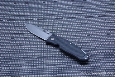   Ontario Dozier Strike, Stonewashed Blade, Black G-10 Handle