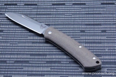 Складной нож Benchmade Proper Sheepsfoot Blade, Crucible CPM S30V Steel, Stonewashed Blade, Canvas-Micarta Handle