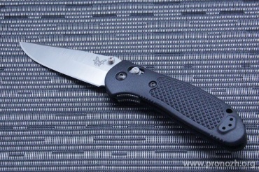   Benchmade Griptilian, 154CM Steel, Satin Finish Blade, Black Noryl GTX Handle