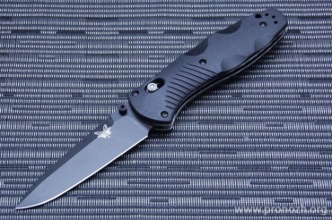    Benchmade Barrage, 154CM Steel, BK1 Coating Blade, Valox Handle