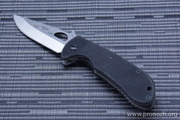   Emerson  Endeavor, Satin Finish Blade, Black G-10 Handle