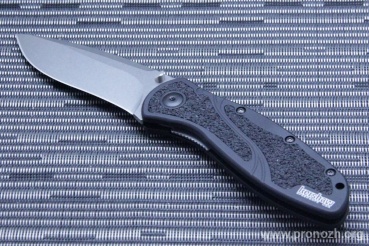 Складной нож Kershaw Blur, Crucible CPM S30V Steel, Stonewashed Blade, Black Aluminium Handle