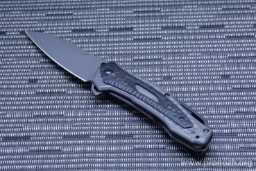   Kershaw Vedder, 8Cr13MoV Steel, Carbonitride Titanium Blade, Stainless Steel  / G-10 Handle