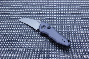    Kershaw Launch 10, Stonewashed Blade, Black Aluminium Handle