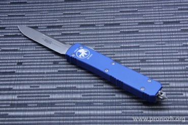      Microtech Ultratech S/E, Contoured Blue, Satin Standard