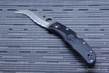    Spyderco Matriarch 2, VG-10 Steel, Black FRN Handle