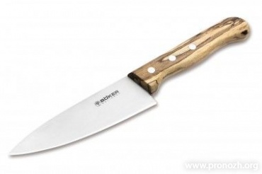 Поварской кухонный шеф-нож Boker - Manufaktur Solingen Tenera Chef's Knife Small Ice Beech