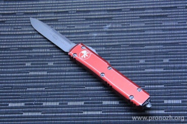      Microtech Ultratech S/E, Distressed Red Apocalyptic Standard