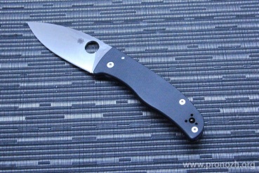   Spyderco Bodacious, Satin Finish Blade, Crucible CPM S30V Steel, Black G-10 Handle