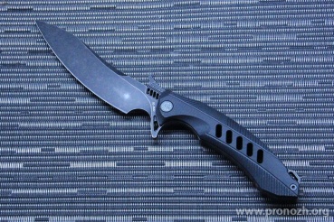   Rike Knife  F1 Black, Black G-10 Handle